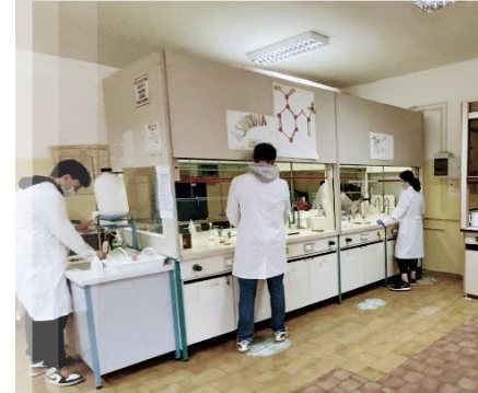 Attività sperimentali nel laboratorio di chimica organica